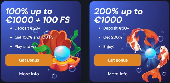 Willkommenspaket Casino-Boni